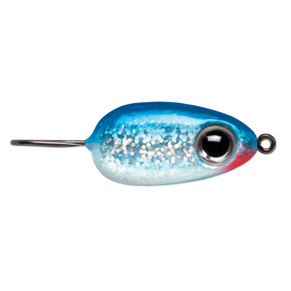 VMC Tear Drop Jig Glow Blue Shiner