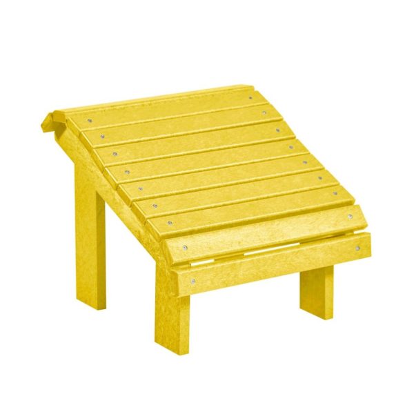 CR Plastics Premium Footstool Yellow