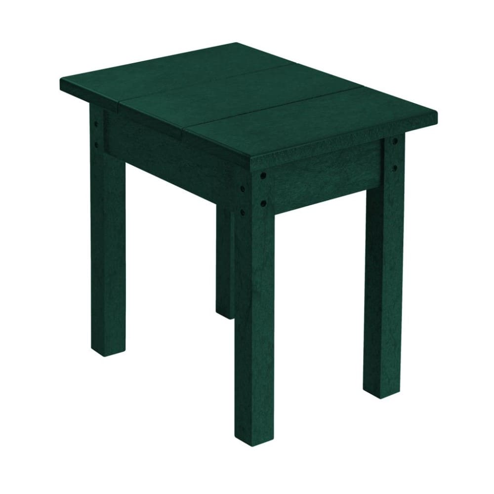 CR Plastics Small Table Vintage Forest Green