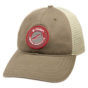 ZMan Unstructured Trucker HatZ Driftwood Khaki