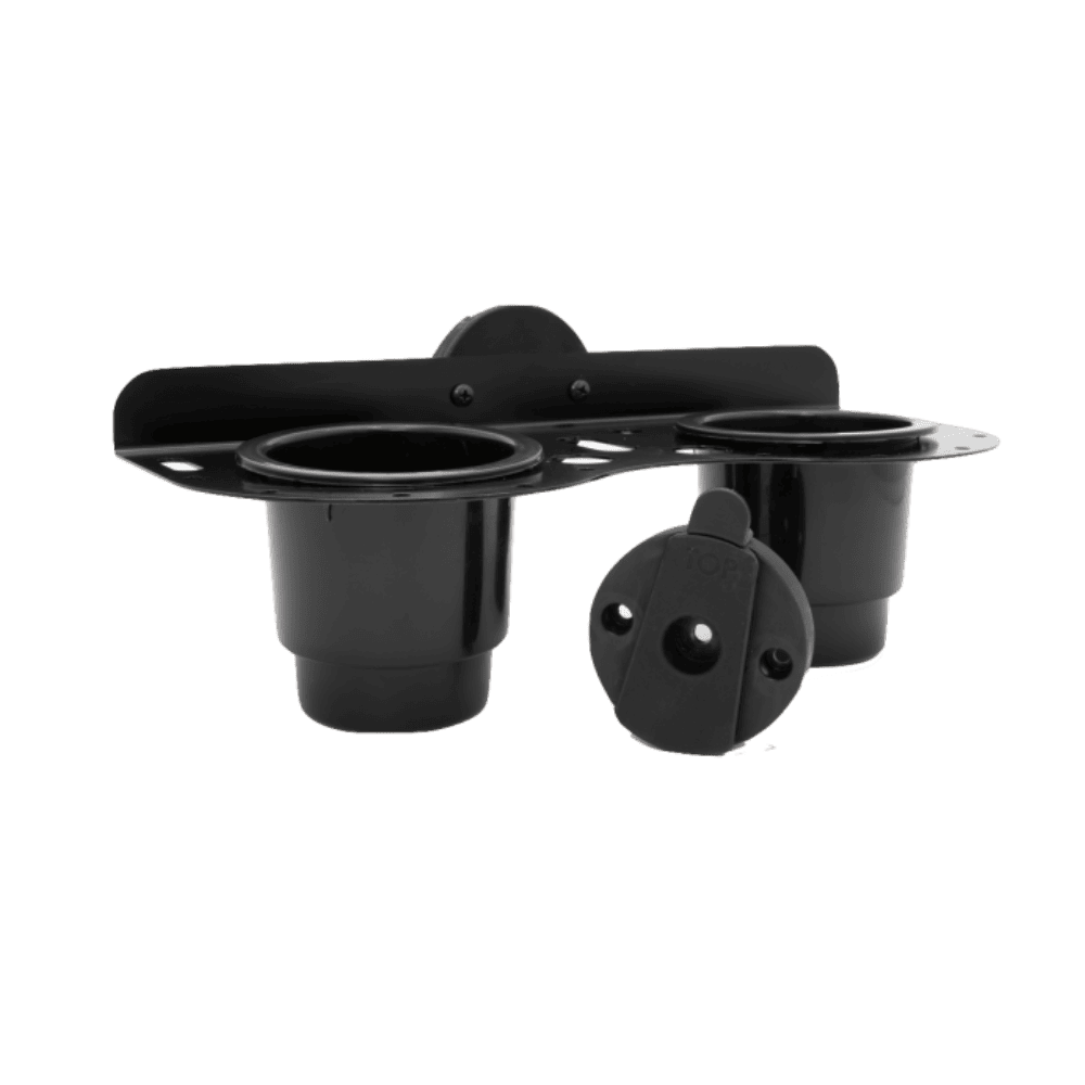 Clam Outdoors Clamlock Double Cup Holder
