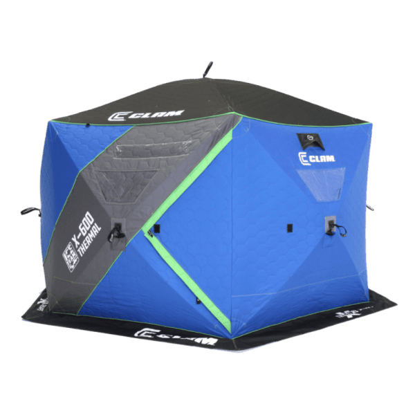 Clam Outdoors X-600 Thermal Hub Ice Team