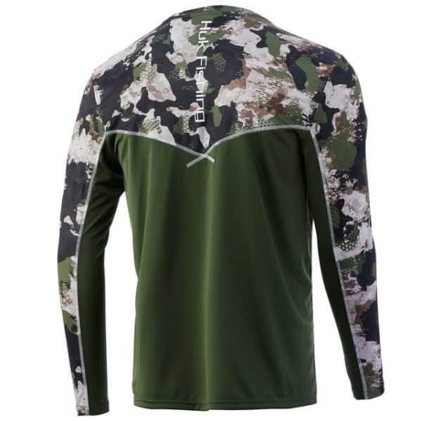 Huk Men's Icon X Refraction Camo Vented Hoodie Hunt Club