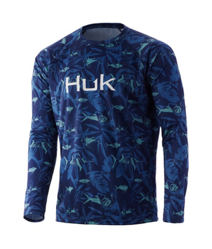 Huk Ocean Palm Pursuit T-shirt Sargasso Sea