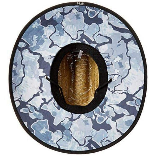 Men's Camo Patch Straw Hat Erie