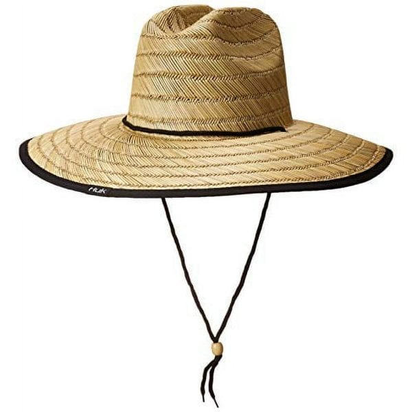 Men's Camo Patch Straw Hat Erie