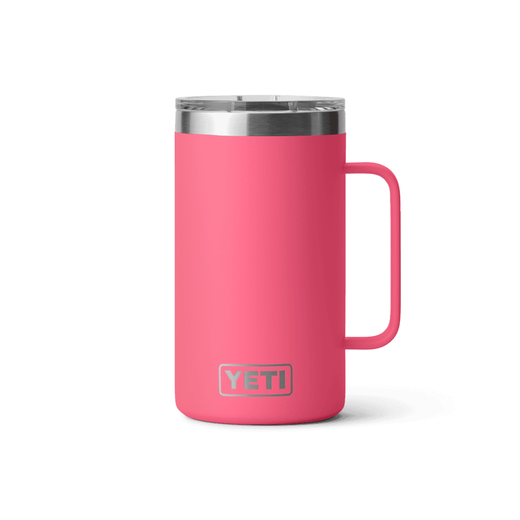Yeti Rambler 24oz Mug Tropical Pink Front
