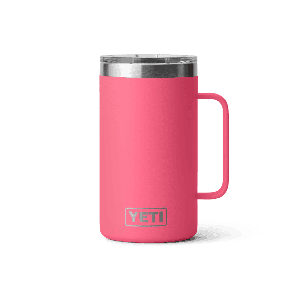 Yeti Rambler 24oz Mug Tropical Pink Front