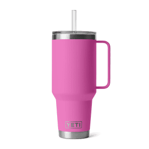 Yeti Rambler 42oz Straw Mug Wildflower Fuchsia