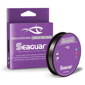 Seaguar Smackdown Lo-Vis Stealth Gray 8-Strand Performance Braid