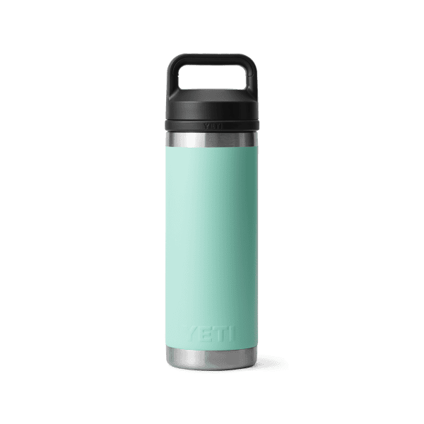 Yeti Rambler 18 oz 532 ml Reusable Bottle with Chug Cap Seafoam Back