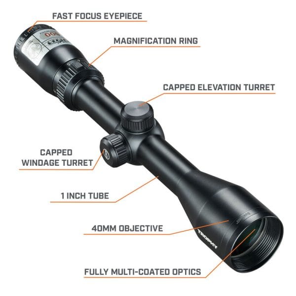 Trophy 3-9x40 Rifle Scope DOA600 - Image 4