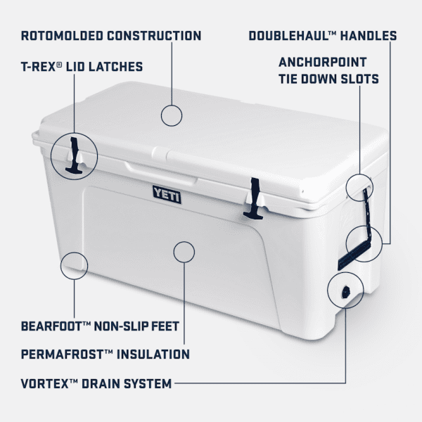 Yeti Tundra 125 White