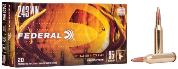 Fusion Rifle - 243 Win, 95 Grain Federal F243FS1