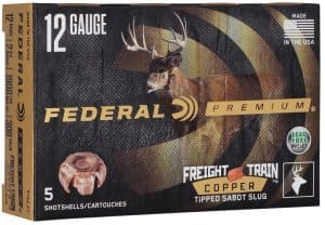 Freight Train Copper Sabot Slug - 12 Gauge, 300 Grain, 2-3/4" Federal P152 FT