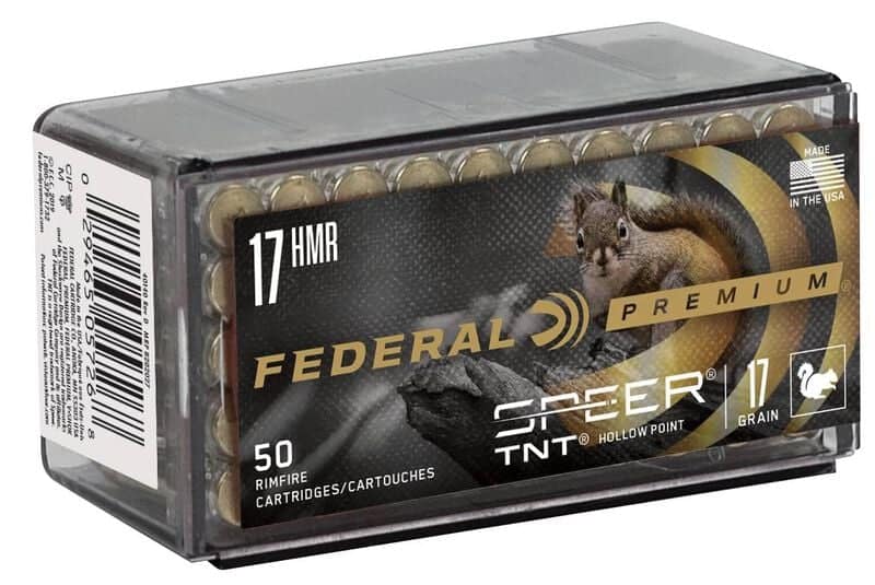 Varmint & Predator Speer TNT - 17 HMR, 17 Grain Federal P770