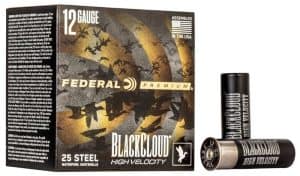 Black Cloud FS Steel High Velocity 12 Gauge 4 Shot Size Federal PWBXH143 4