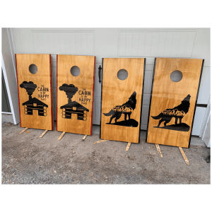 Gramps Woodshop Cornhole Toss Boards