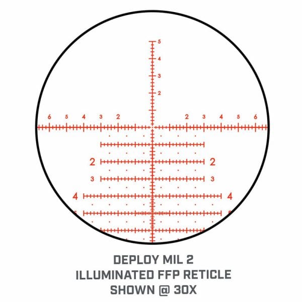 Match Pro ED 5-30x56 Riflescope - Illuminated DM2 Reticle - Image 9