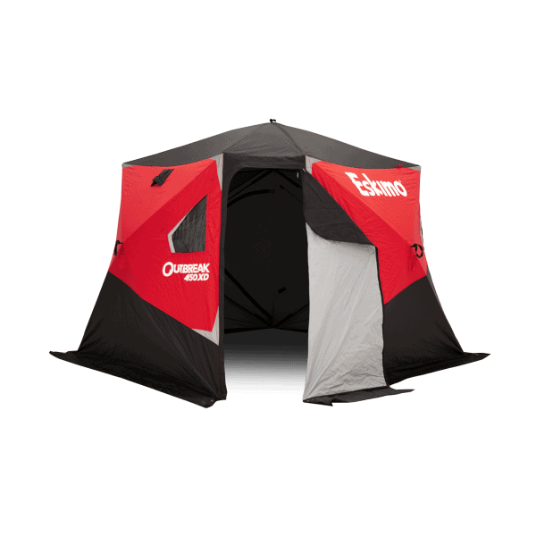 Outbreak 450XD - Insulated, Wide-Bottom Pop-Up Portable Shelter Eskimo 40450