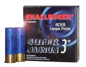 Super Magnum - 12 ga, 3", 1 3/8 oz, #1, Steel challenger SH12SM3-1