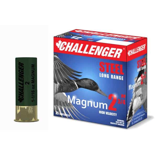 Super Magnum - 12 ga, 2 3/4", 1 1/8 oz, #BBB, Steel CHALLENGER 5005BBB