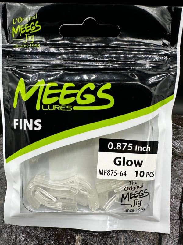 Meegs Fins - .875", Glow