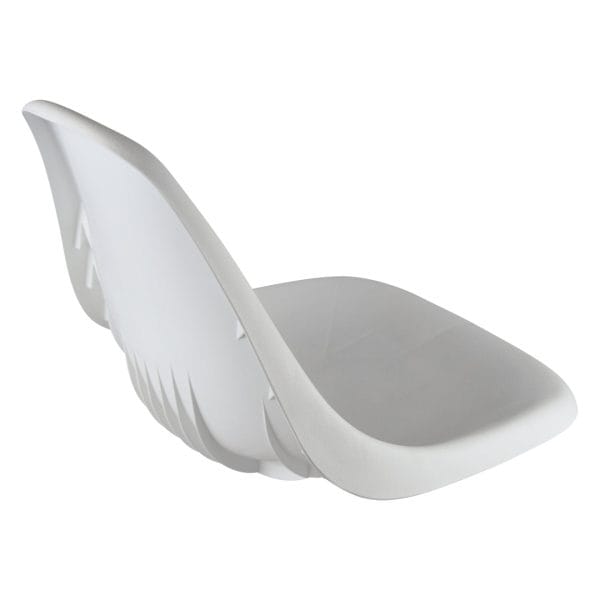 Molded Plastic Fishing Seat - Grey - Image 2