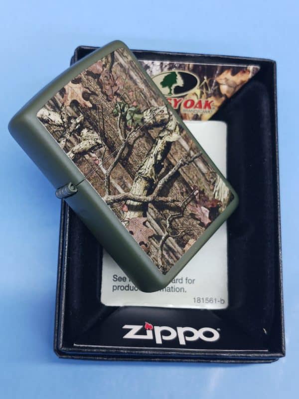 Green Matte Mossy Oak Break-Up Infinity Lighter - Image 2