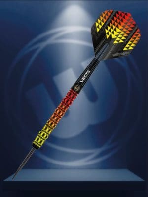 90% Tungsten alloy Firestorm Flame - 24g Winmau 73524:2607