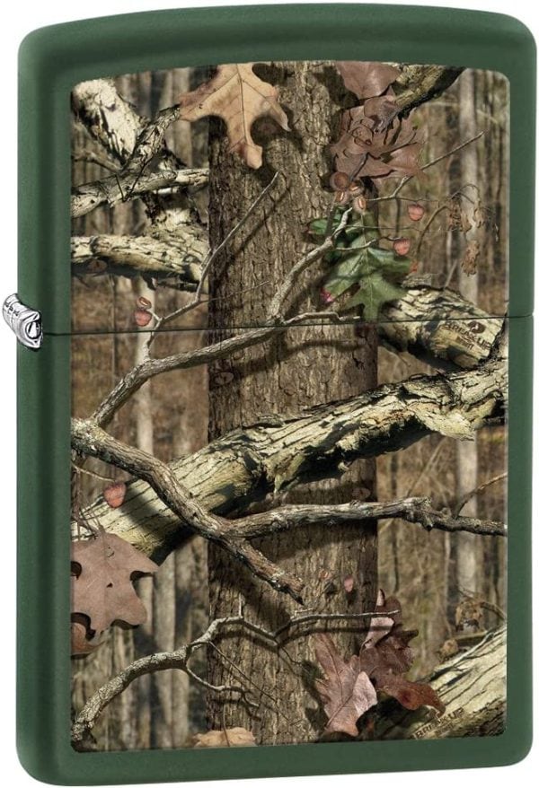 Green Matte Mossy Oak Break-Up Infinity Lighter ZIPPO LIGHTERS 28331