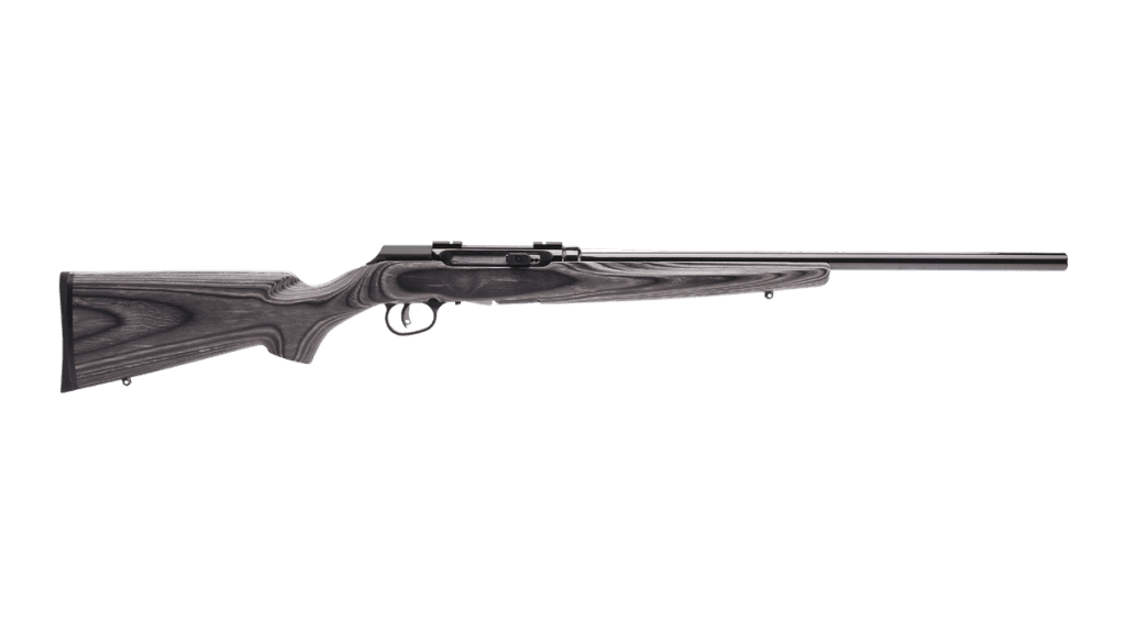 A17 Target Sporter Laminate - 17 HMR, 22, Grey Savage