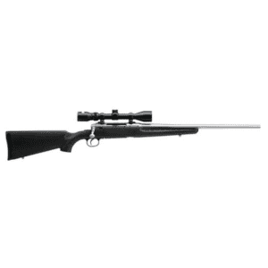 Axis Stainless XP - .22-250 Rem, 22", Package with 3-9x40 Scope