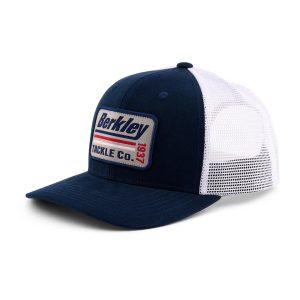 Berkley Striper Trucker Hat Navy