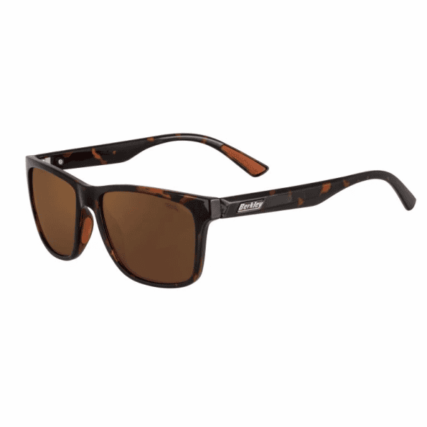 Berkley Polarized Sunglasses Tortoise Frame Brown Lens