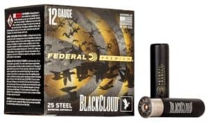 Black Cloud FS Steel - 12 Gauge, 2 Shot Size Federal