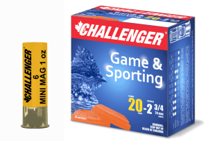 CHALLENGER 20 Ga Mini Mag - 1oz, 2-3:4, #6