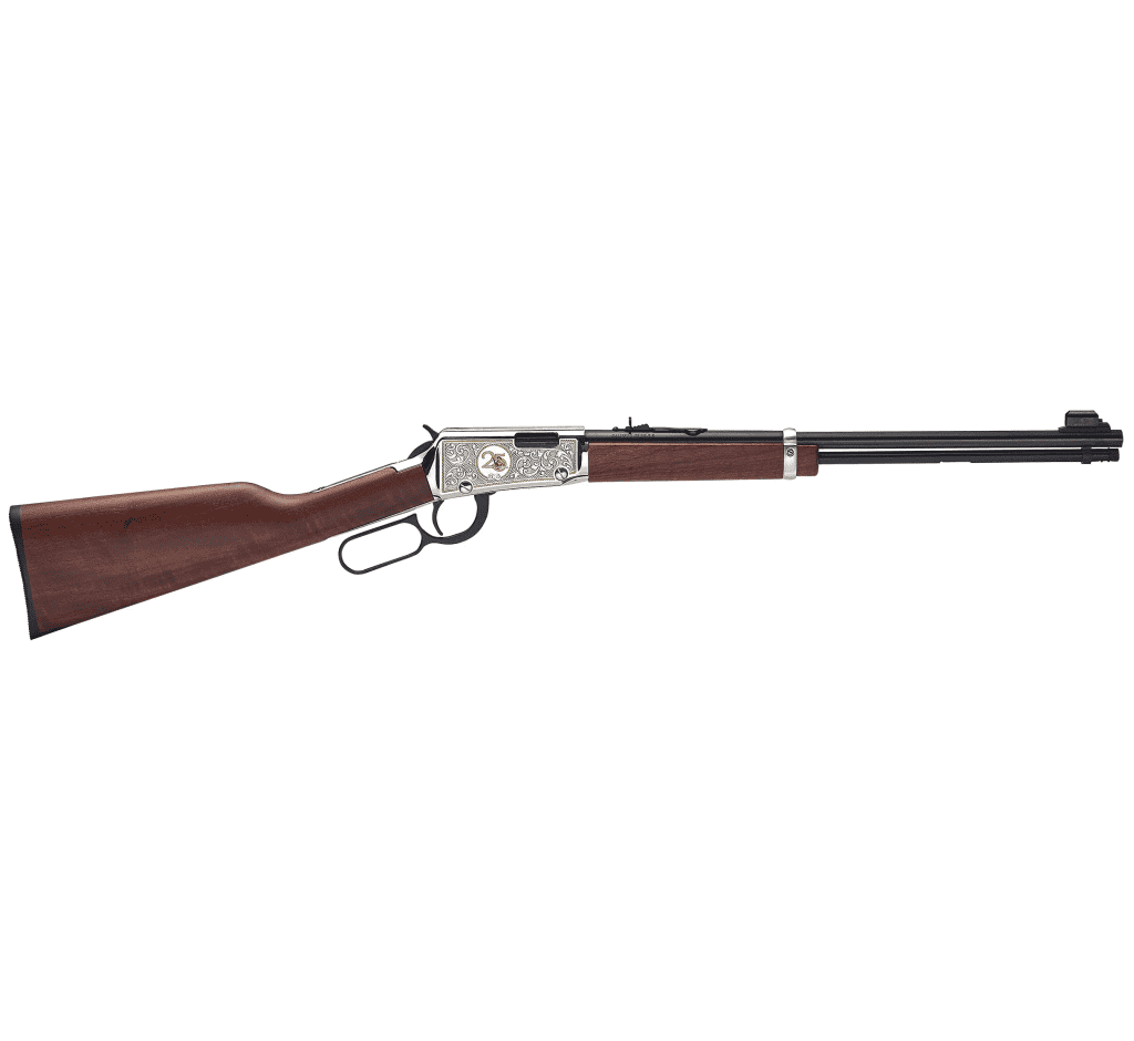 HENRY REPEATING ARMS Classic 25th Anniversary Edition Rimfire Lever Action Rifle - 22 S-L-LR, 18.25 in, Walnut_