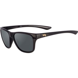 Ladies Polarized Sunglasses Black Frame Grey Lens