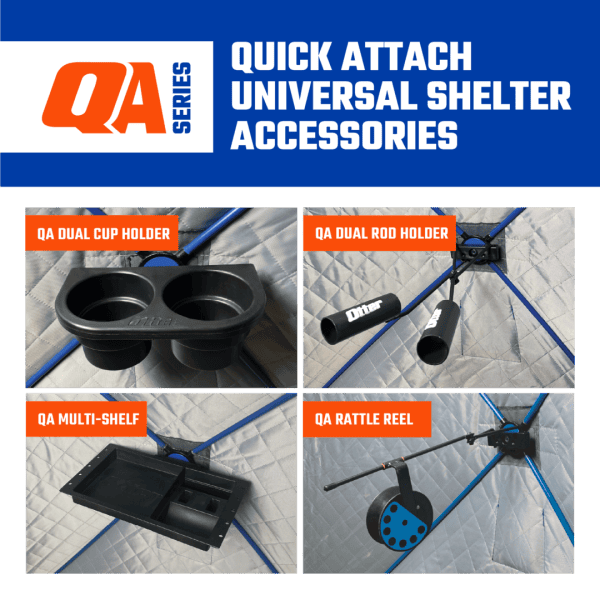 Otter Outdoors QA Universal Shelter Accessories 5-Pack Bundle5