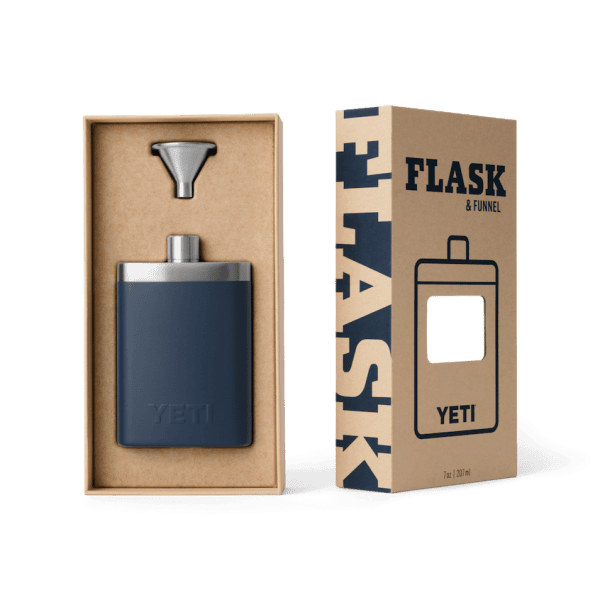 Yeti Flask Navy Package