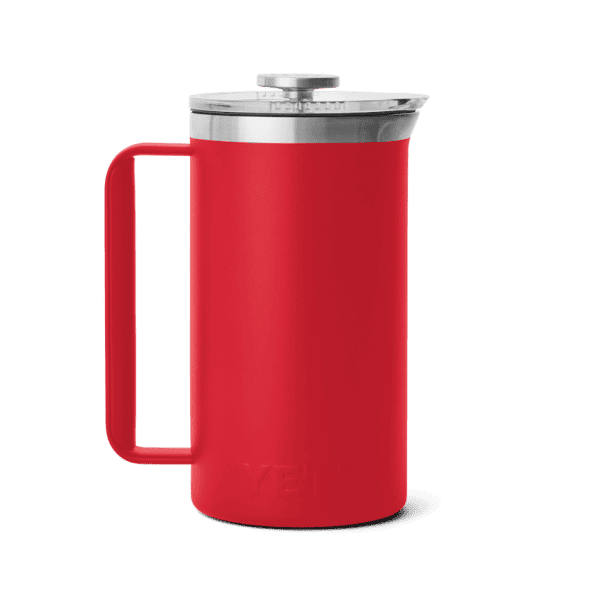 Yeti Rambler 34 oz French Press Rescue Red Back