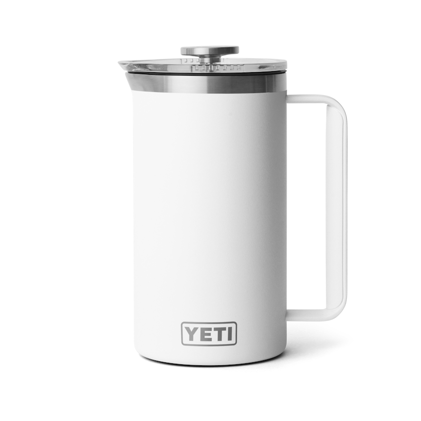 Yeti Rambler 34 oz French Press White Front